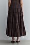 Layered Skirt Brown - 4