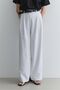 Straight Leg Trousers White - 4