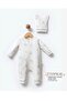 100% Cotton 2-Piece Baby Romper Set – Kuzucuk & Koala, Zippered, with Hat, Newborn 0-9 Months, Gift Boxed - 5