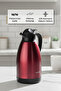Grandio Stainless Steel Thermos Burgundy 2 Liter - 5