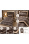 Single Ruffled Duvet Cover Set Leopard |   Leo |   Duvet Cover |   2 Pieces | - 2
