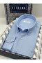 Slim Fit Long Sleeve Cotton Gift Boxed Easy Iron Men's Shirt Fs-002225 - Blue