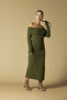 Madonna Collar Knitwear Dress - 4