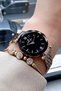Original Women's Wristwatch, Cut Glass Waterproof Black Color Steel Band - Bracelet Gift Dkby2049C6 - 2