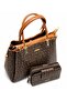 Women's Coffee Bag Wallet Combination Tm1359 - 2