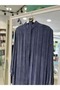 Puane Silk Cupra Dress with Vataka Details 12598 - Navy Blue - S - 2