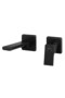 Tiera Built-In Sink Faucet Surface Mounted Double Rosette Matte Black 102167605C1-Kk