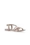 Gray Leather Women's Sandals 01Wu3004 - 3