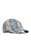 Blue Tifani Leather Women's Hat - 2