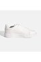 Men's White Lace-Up Leather Casual Shoes - 3