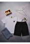 Boy's Shorts Suit with Pockets - 2
