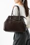 Jn-51 Women's Shoulder Bag Women's Clutch Bag Women's Sleeve Bag Si Black - 2