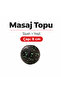 Lacrosse Hand Foot Stimulating Massage Ball Black Green