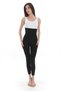Corset and Leggings in One with Agraflas, High Waist Gathering and Firming Leggings with Corset, Size 1 - 6