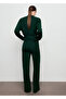 Knit Pants with Stitching Details - 4