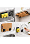 Matte Black Adhesive Multi-Purpose Holder Set of 6 - Dish Sponge, Kitchen and Bathroom Hanger M-Sng1 - 4