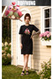 Women's Short Sleeve Crew Neck T-Shirt Dress Nightgown