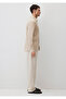 Beige Linen Shirt Slim Fit / Slim Fit 0211466-70004 - 4