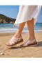 Casual Women's Sandals / 2026 Collection / White Color / D26Ys-2365