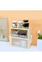 Tea Bag Organizer Box for Countertop, Stackable Clear Storage Bin for Coffee Pods, Office Pantry - 3