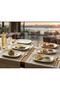 Bonna Gourmet 20 cm Rectangular Kayık Plate Porcelain Stylish Presentation
