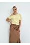 26034 Women's Boat Neck Asymmetrical Sleeve Stone-Stitched Modal Combed Cotton Blouse
