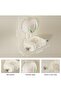 Suction Cup Shower Head Holder, Tulip Wall Mount Bracket for Handheld Shower, No Drilling