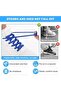 Flat Elastic No-Tie Shoelaces with Magnetic Buckle,Blue Elastic Shoe Strings for Kids and Grown-up - 7