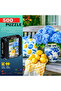 500 Piece Puzzle Blue Hydrangea and Lemon Themed # 257