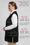 Knitwear Plus Size Women's Steel Mesh Openwork Seasonal Spring Mother's Mercerized Mink Vest - 4