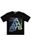 Always Printed T-Shirt for Ages 10-13 - Black