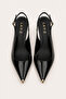Women's Black Patent Leather Trendspark - Suitable for Evening & Daily Use