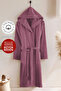 Talu Unisex Hooded Bathrobe, 100% Cotton, Durable, Quick Drying, Soft Comfort