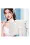 Trifold Makeup Mirror,1X 2X 3X Magnification,Lighted Vanity Mirror,3 Color Lighting Modes,52 LED,Touch Screen,180 Degree Rotation,Dual Power,Portable,White - 4