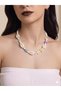 Sea Shell Stone Starfish Detailed Design Pinterest Necklace |   Does Not Darken |   Women's Necklace with Gift Box - 2
