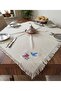 مفرش طاولة من القماش الأصلي المطرز مقاس 105 × 105 سم من Buldan Cendere