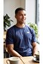 Jesper Men's Dark Tone Regular T-Shirt - 2