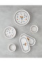 Autumn Ceramic Breakfast Set 10 Pieces for 4 People Colorful - 2
