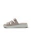 Mr White Orthopedic H Model Band-Strapped Genuine Leather Women's Slippers - 2