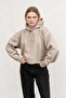 Women's Hooded Sweatshirt Gray