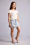 Regular Fit Square Neck Crinkle Fabric Short Sleeve Blouse Girls H4508A826Sm - 2