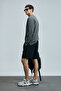 Moon Men's Shorts Tracksuit Black - 4