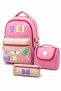 3-Piece Primary School Bag Set: Girls' Backpack + Foil-Lined Lunch Bag + Pen Holder - 6