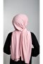 Pink Practical Ready-Made Wrap Viscose Fabric Combed Cotton Shawl 2108_04 - 3