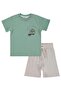 California Palm Tree Printed 2-5 Years Old Set - Green - 5