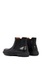 Men's Black Leather Chelsea Boots 25Wfd694018 - 6