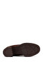 Women's Brown Heeled Suede Leather Chelsea Boots 25Wfd153710 - 6