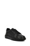 Men's Black Lace-Up Thick Sole Shoes Leather Sneakers 26Sfd660918 - 7