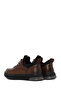 Men's Brown Lace-Up Thick Sole Sports Shoes, Genuine Leather Sneaker 25Wfd697218 - 5