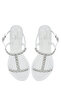 Women's Transparent Jelly Back Buckle Stone Sandals 25Sfe4927Pv - 7